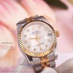 Perfect Replica Rolex Datejust 31mm Ladies Watch For Sale - Rose Gold Fluted Bezel 